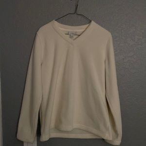 Sweater, LL Bean, M, Cream